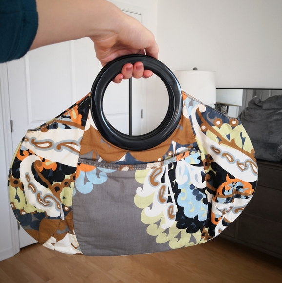 JCrew lovely bag with comfy plastic handle - Picture 3 of 7